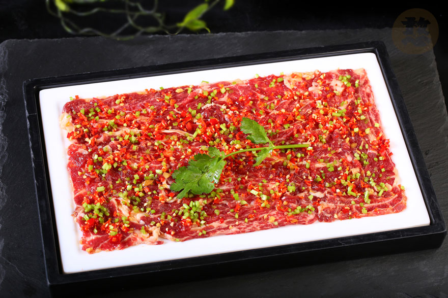 鮮椒極品吊龍牛肉-重慶火鍋配菜